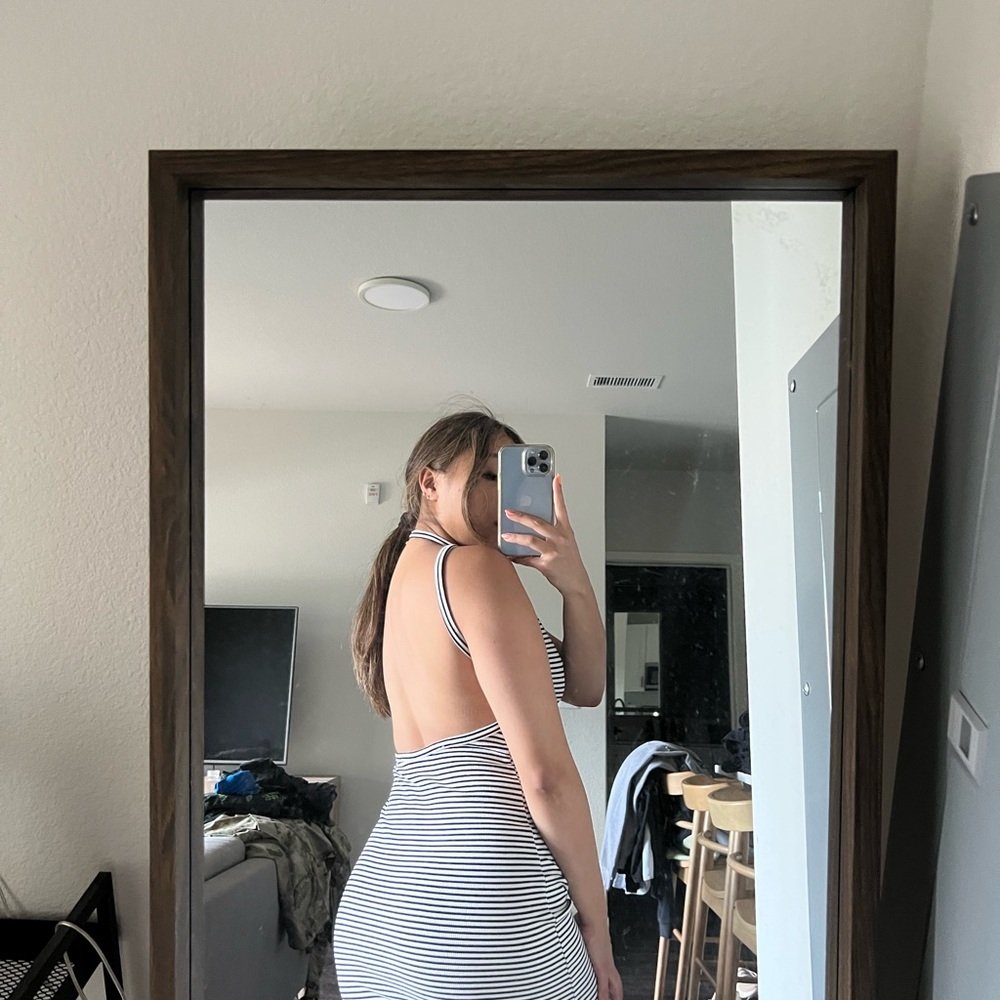 Striped MIDI Dress S